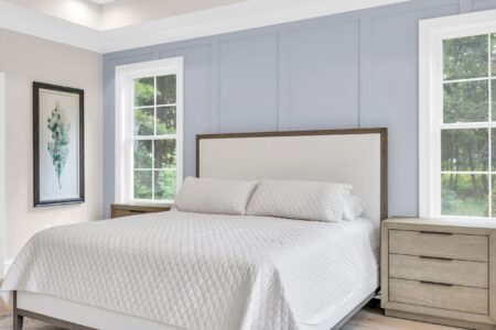primary bedroom of tidewater 2 home