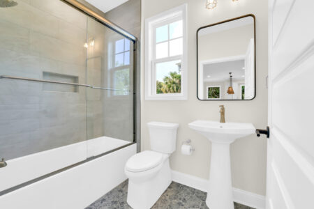 bathroom of atlantic beach 3 house