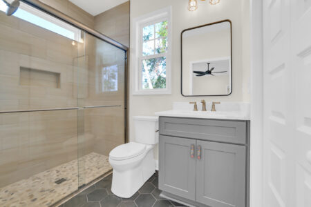 bathroom of atlantic beach 3 house