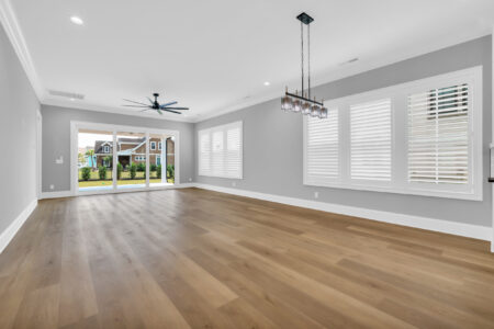 main living room of isle of palms 3 home