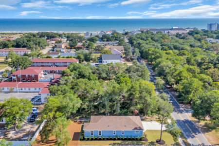 drone view of atlantic beach 3 house