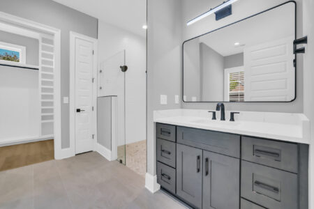 primary bathroom of isle of palms 3 home