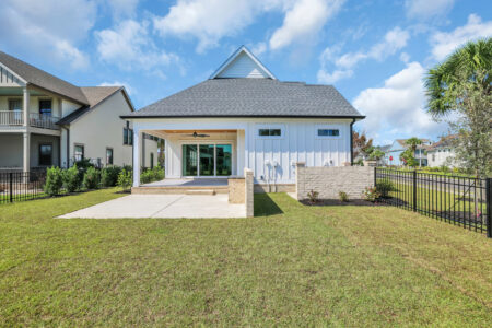 rear exterior of palms 3 home