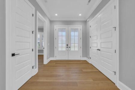 front entrance of isle of palms 3 home